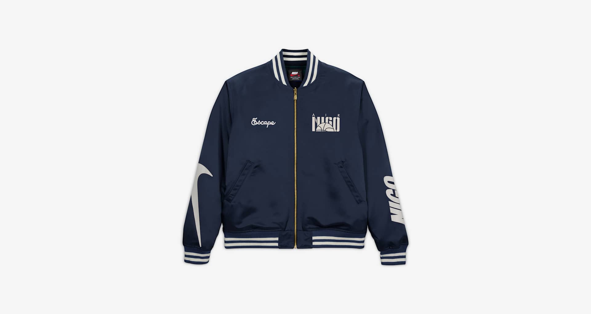 Nike x NIGO Men's Souvenir Jacket (HQ7525-410). Nike SNKRS