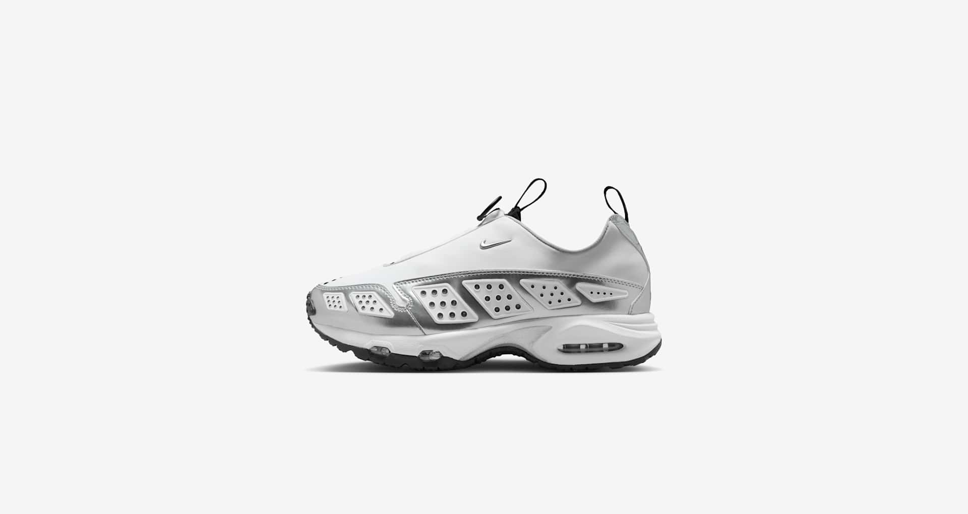 Air Max SNDR 'White and Metallic Silver' (HJ4130-100) release date