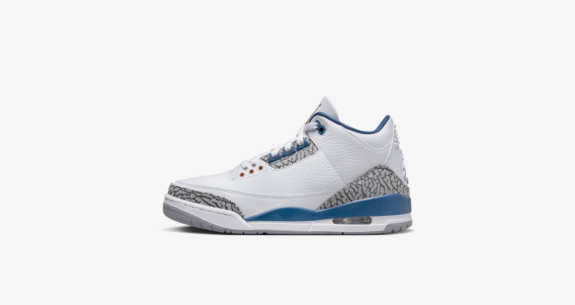 true blue 3s jordans
