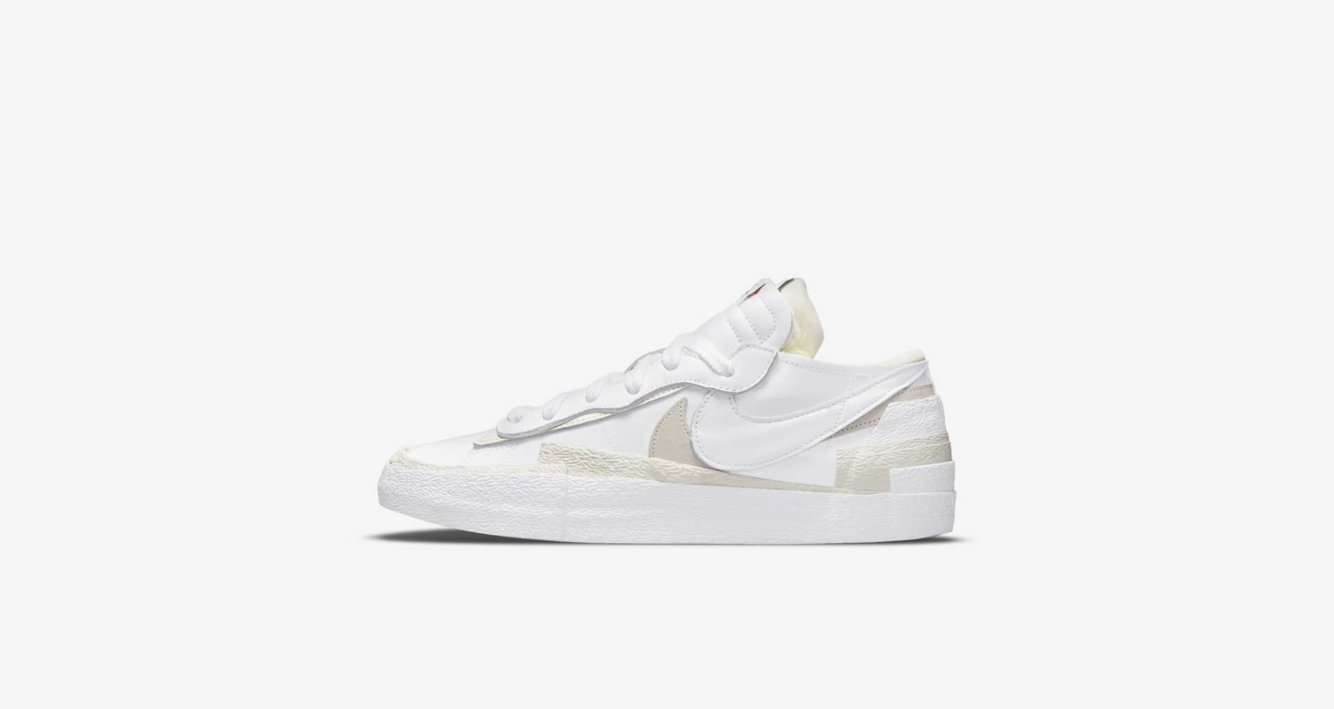 nike sacai blazer low sneakers