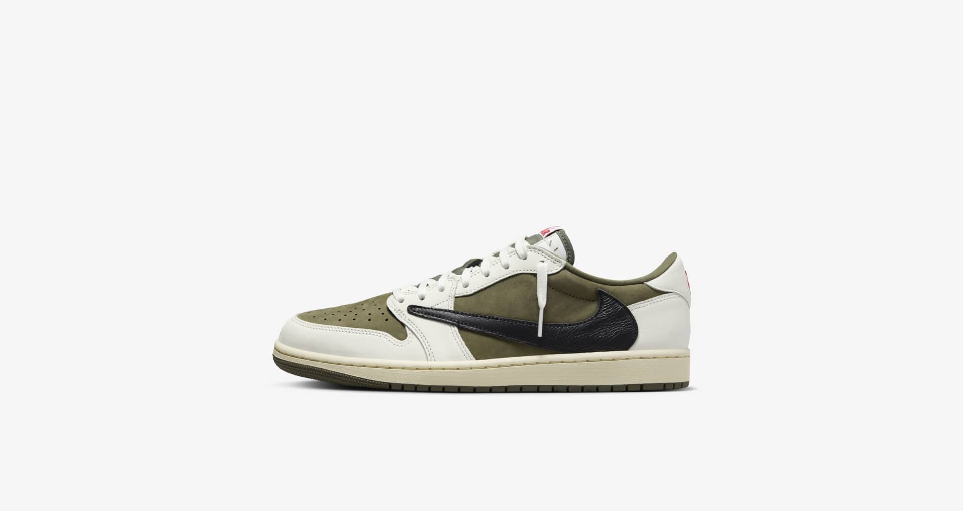 靴 NIKE Travis Scott Reverse Olive Travis Scott x Jordan 1 Low 