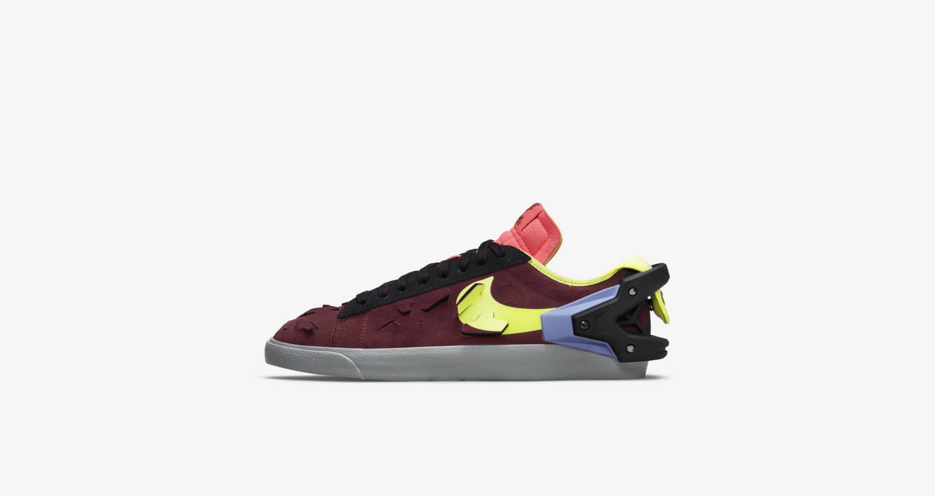 blazers nike maroon