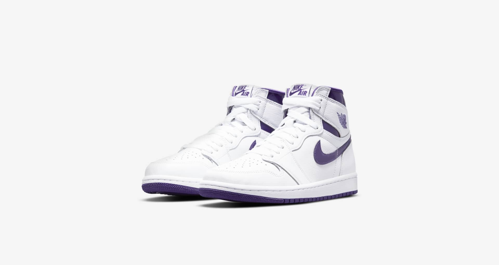 new purple air jordans