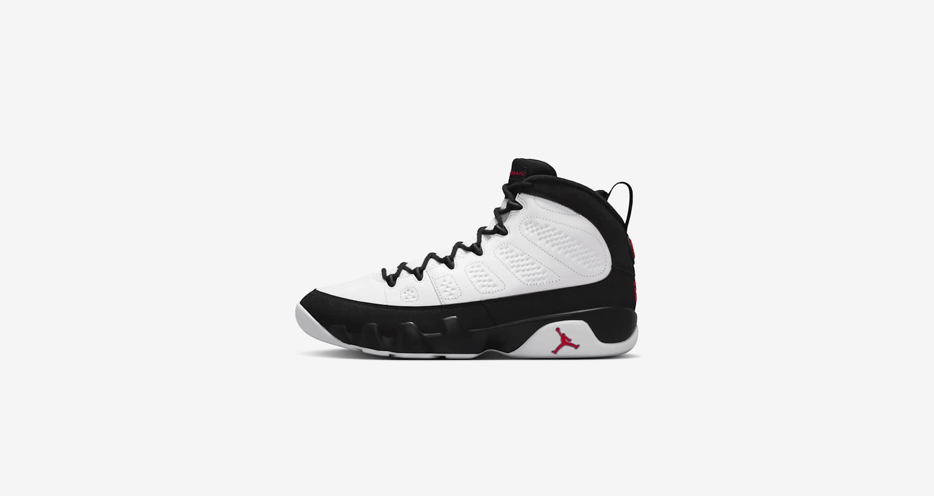 Air Jordan 9 Retro OG 'White and Black' (IX6179-100) Release Date