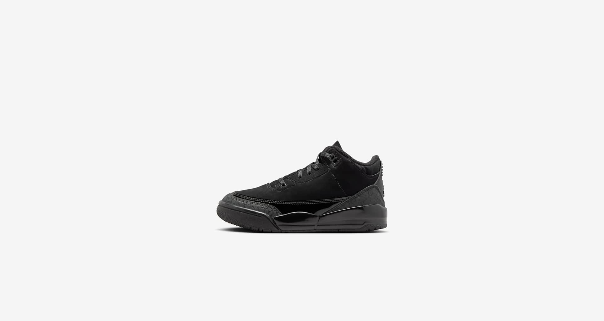 Little Kids' Jordan 3 'Black Cat' (DM0966-001). Nike SNKRS