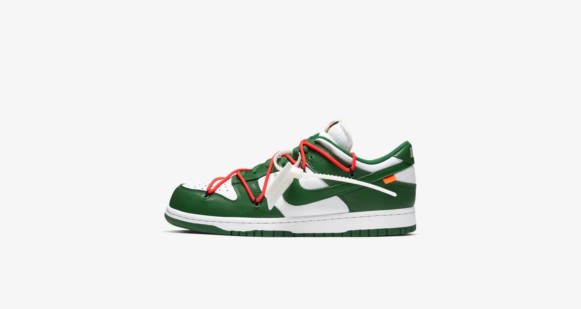 off white nikes green