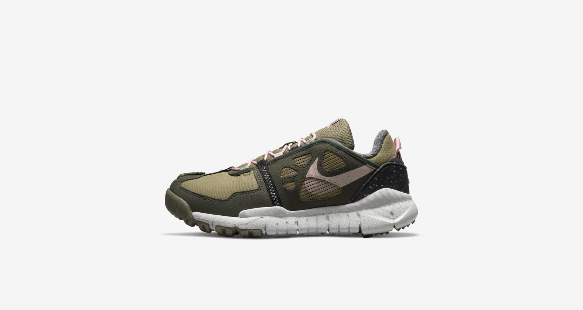 %Nike Free Terra Vista Mens Sz 8 Shoes Black Anthracite Tan CZ1757 001 A4 NIKE FREE TERRA VISTA BLACK-CANVAS-ANTHRACITE-ORANGE SZ 8.5  main image 4