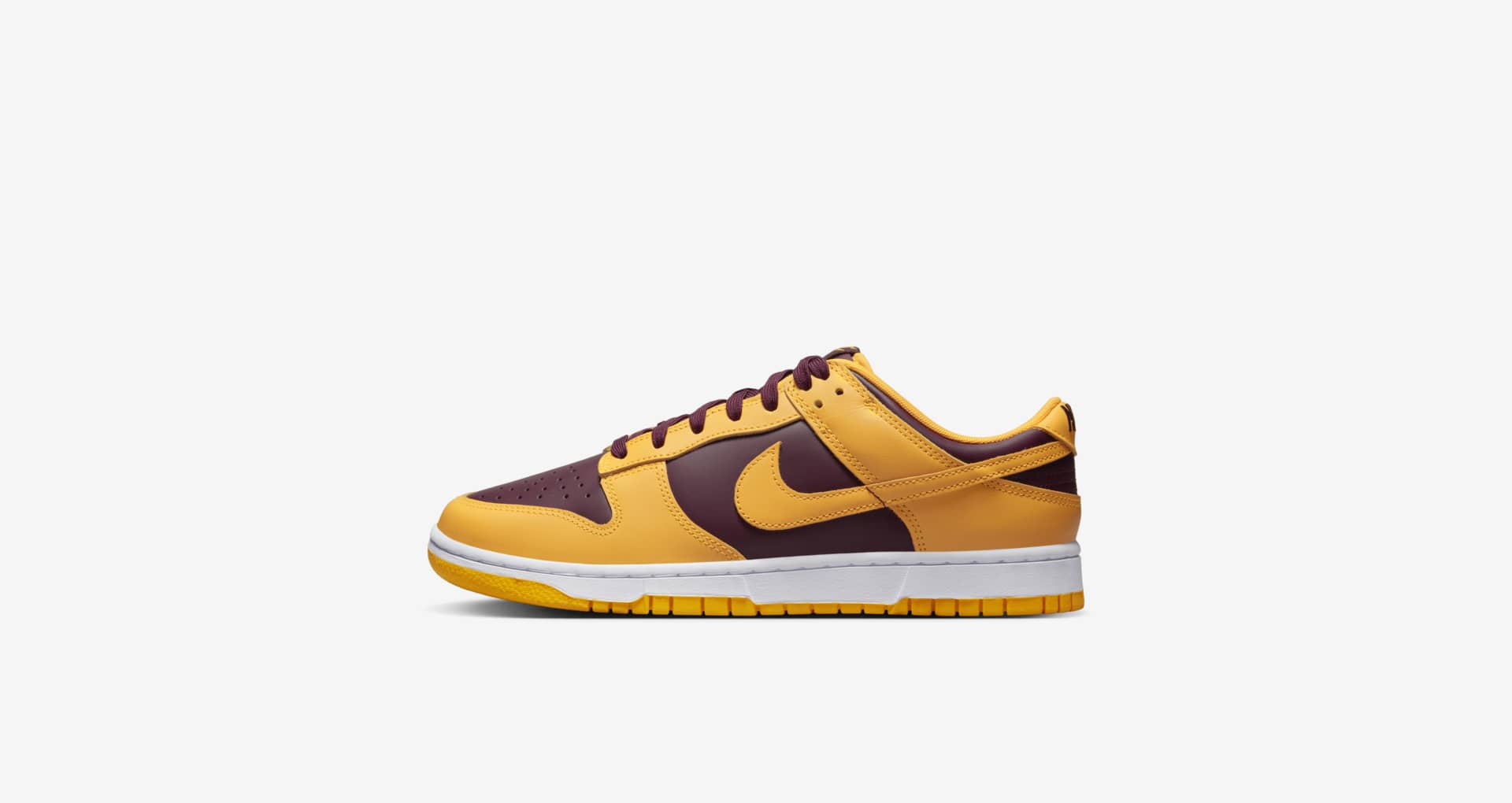スニーカー NIKE DUNK LOW University Gold and Maroon Dunk Low 'University Gold and Deep Maroon' (DD1391-702) Release