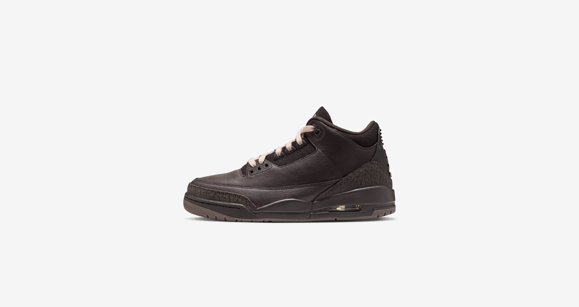 Rust Map Smooth Women's Air Jordan 3 'Velvet Brown' (CK9246-200) Release Date. Nike SNKRS