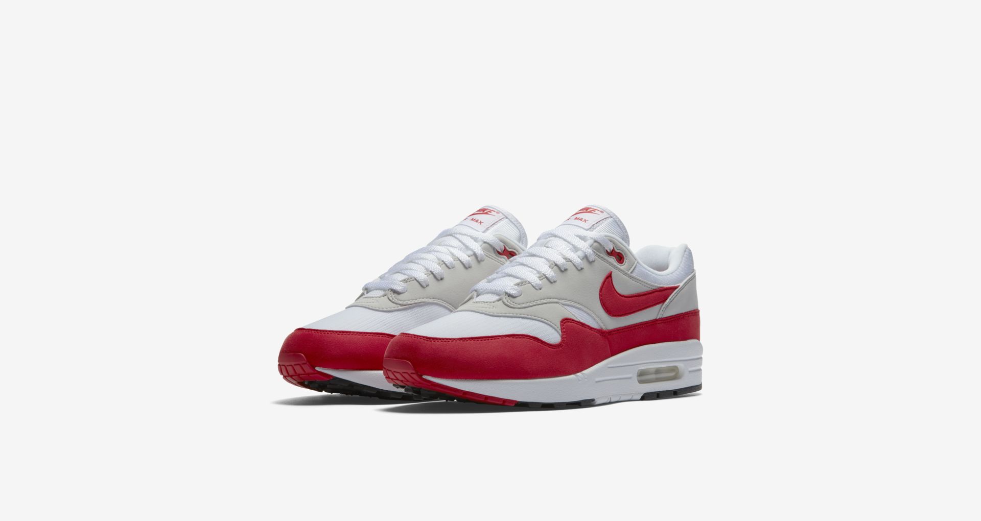 red & white air max