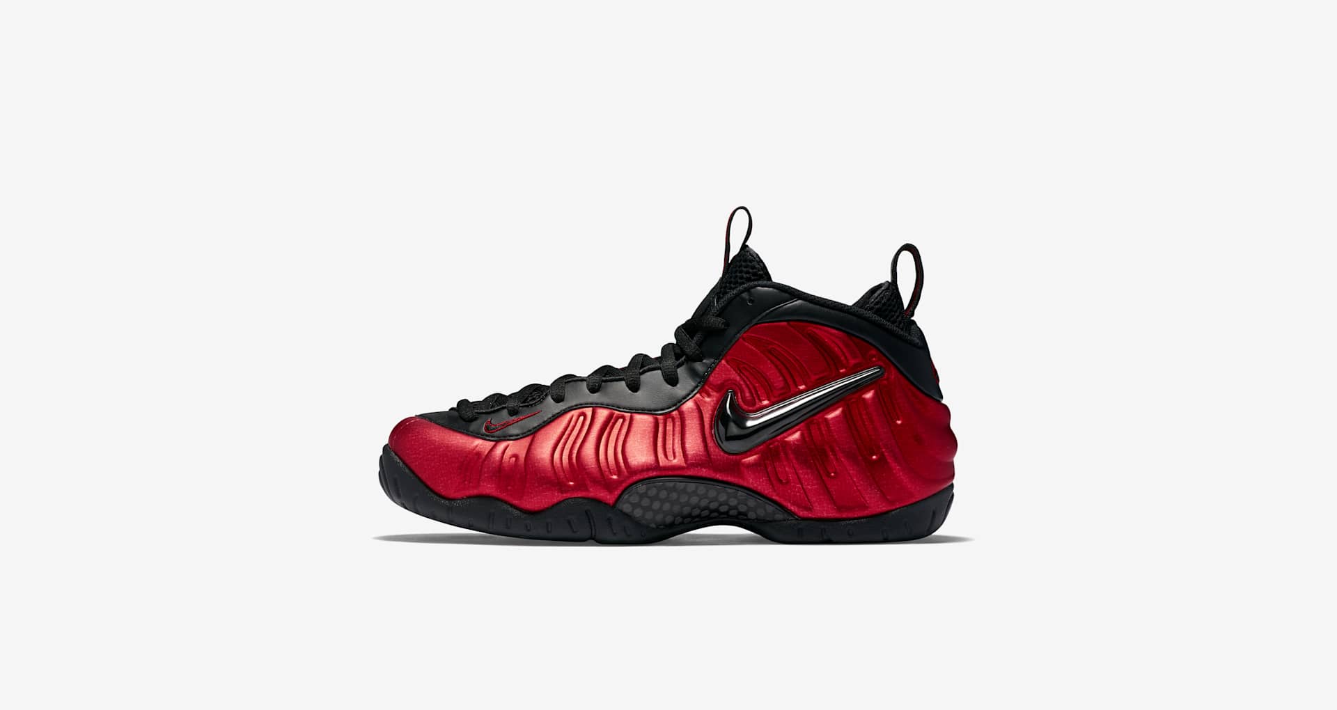 nike foamposite red