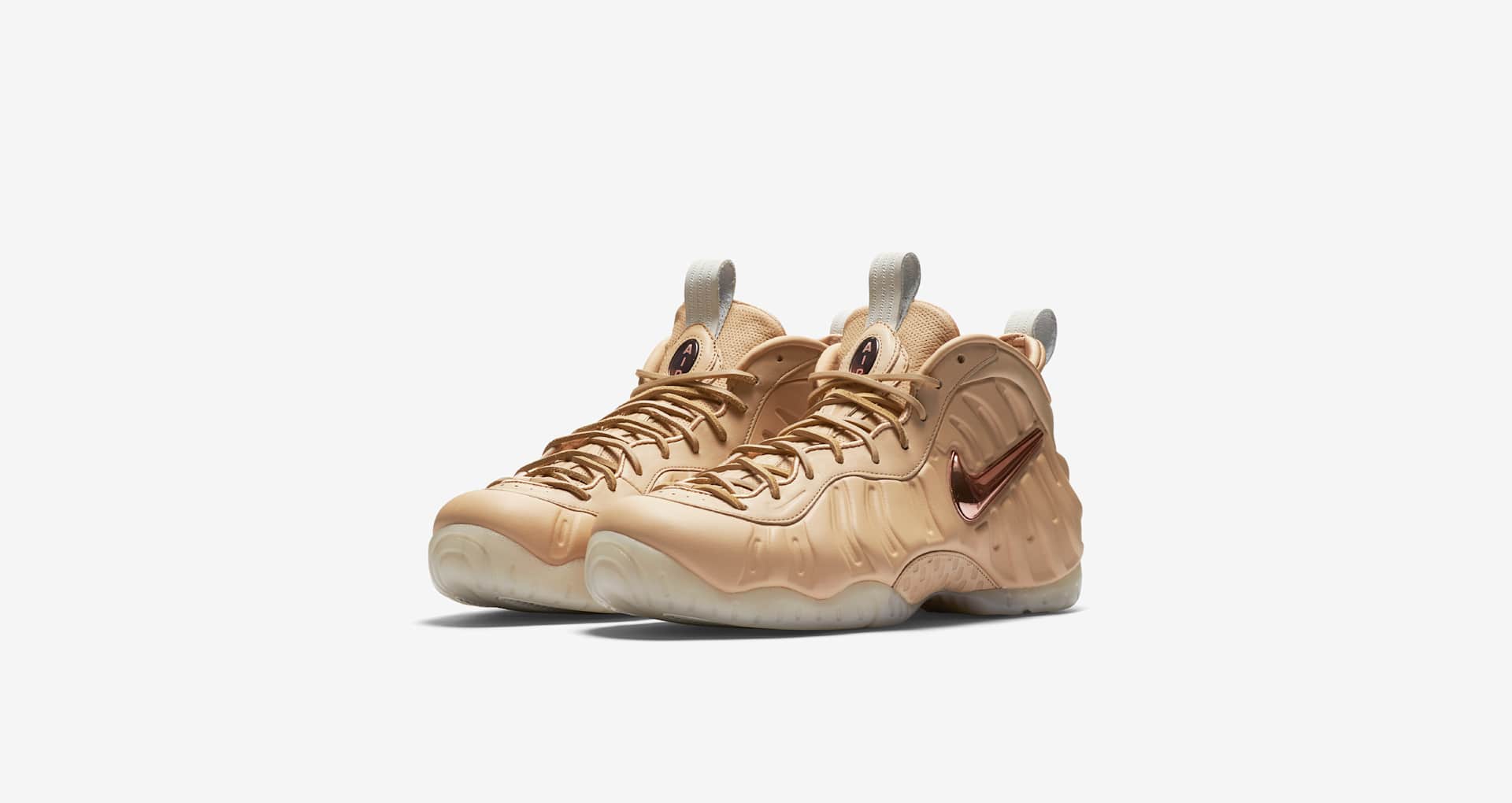 rose gold foamposite outfit