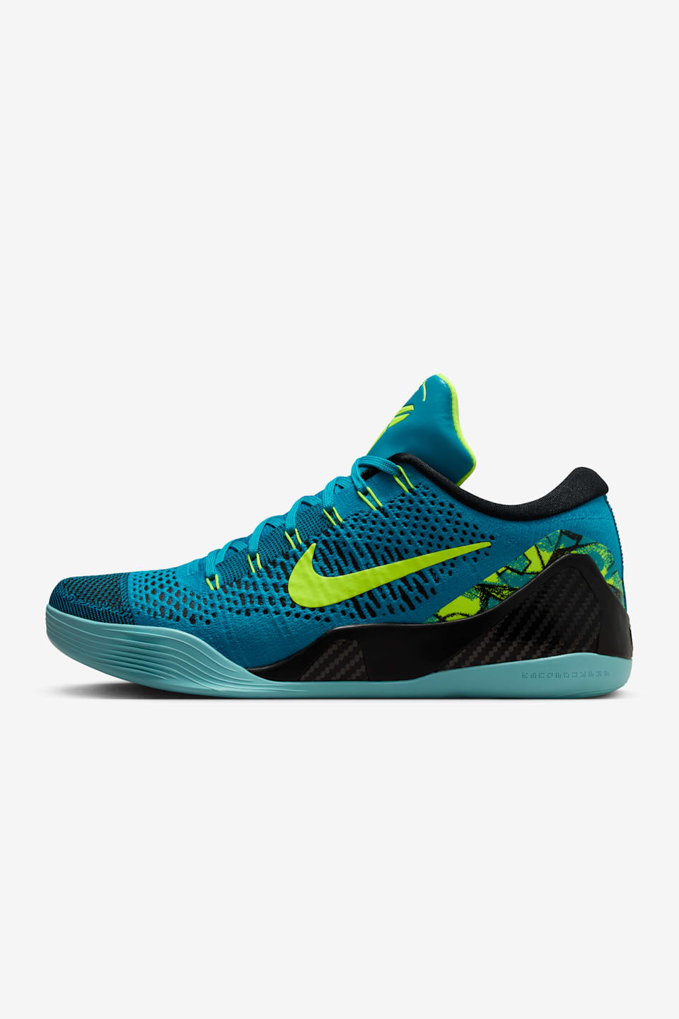 Kobe 9 Elite Low Protro "Neo Turquoise and Volt" (IO3673-400) – Data de lançamento