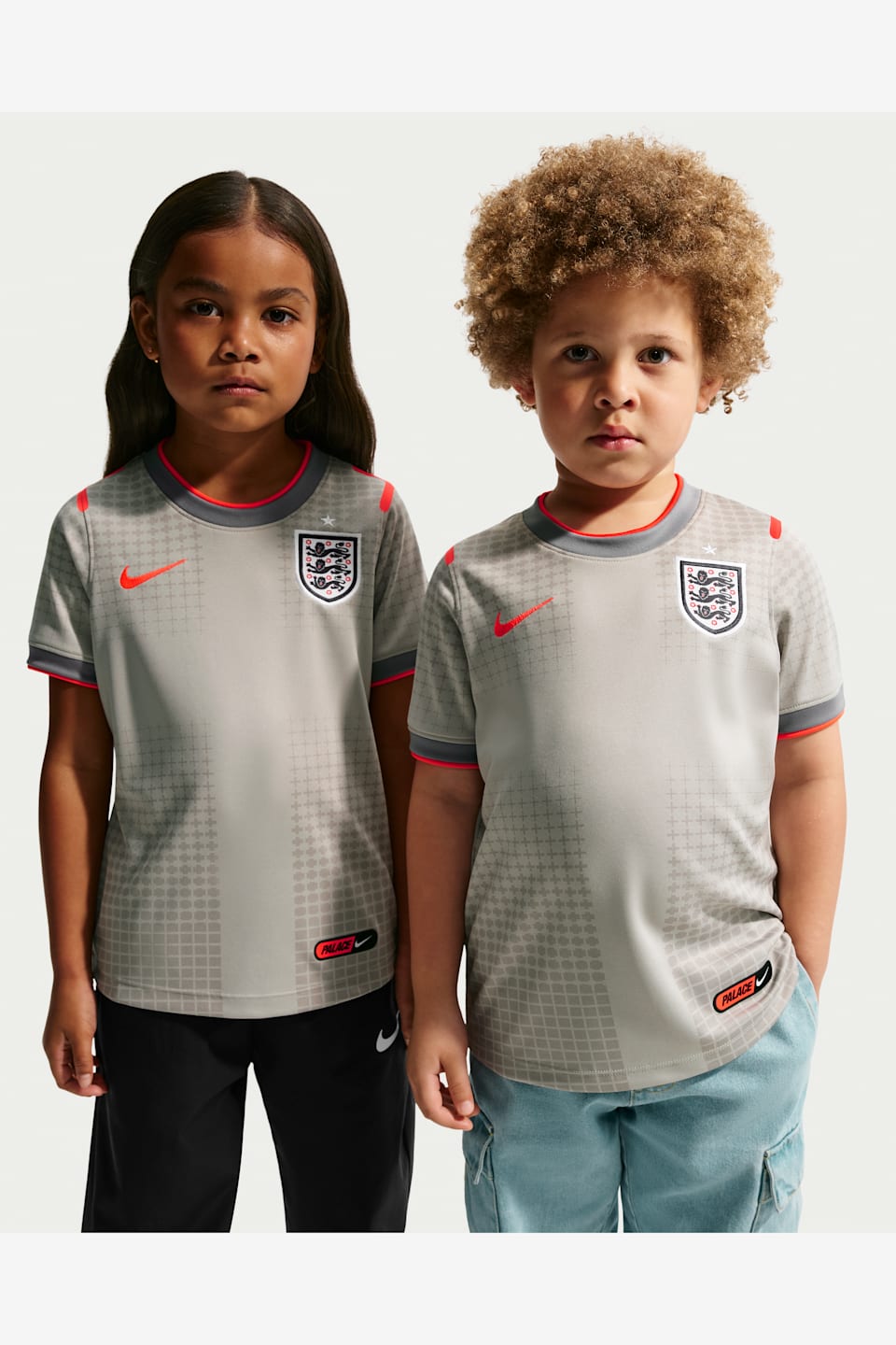 England x Palace Little Kids' Short-Sleeve Soccer Top Release Date