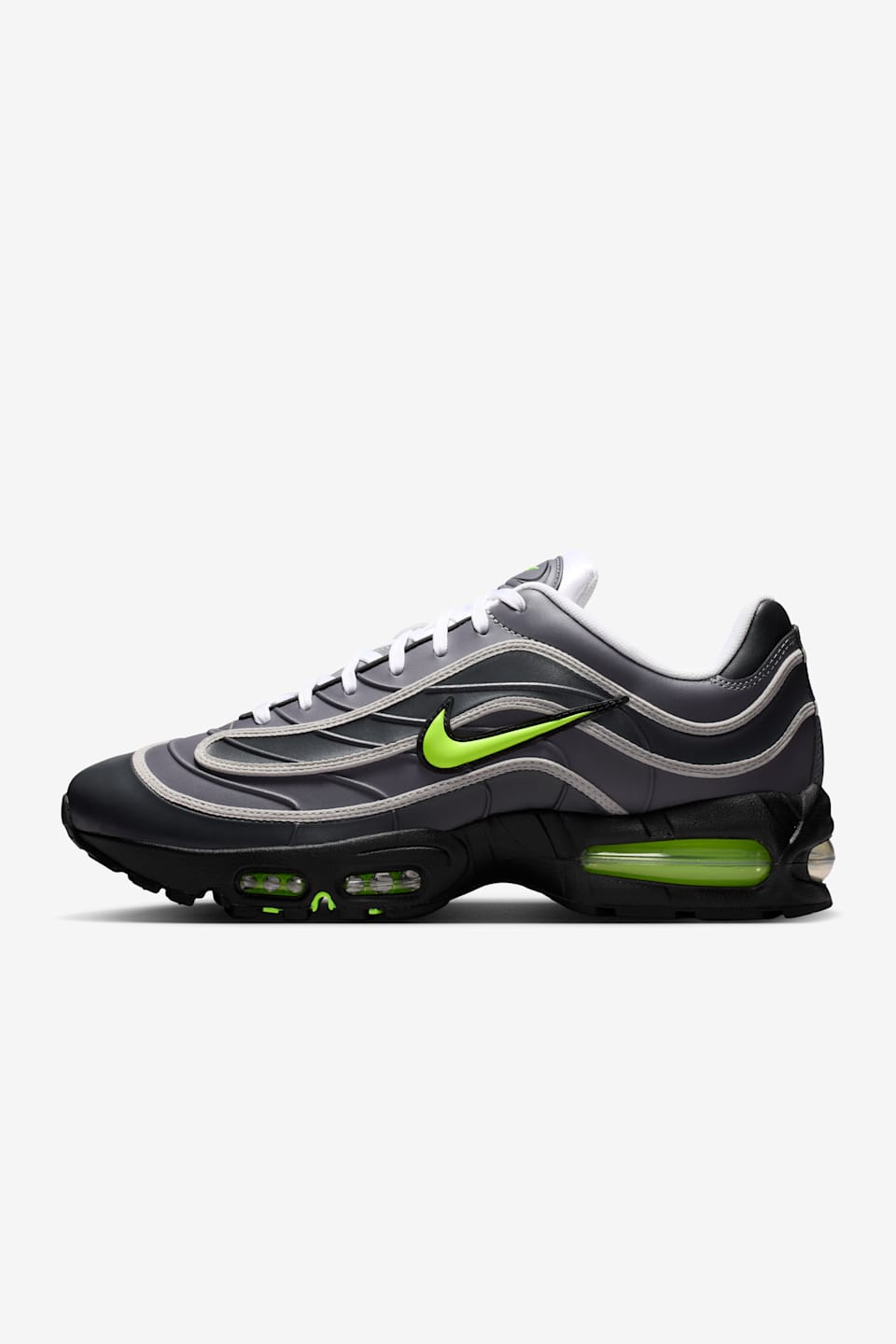 Fecha de lanzamiento de los Air Max 95 "Joga Bonito" "Black and Neon Yellow" (IO1753-003)