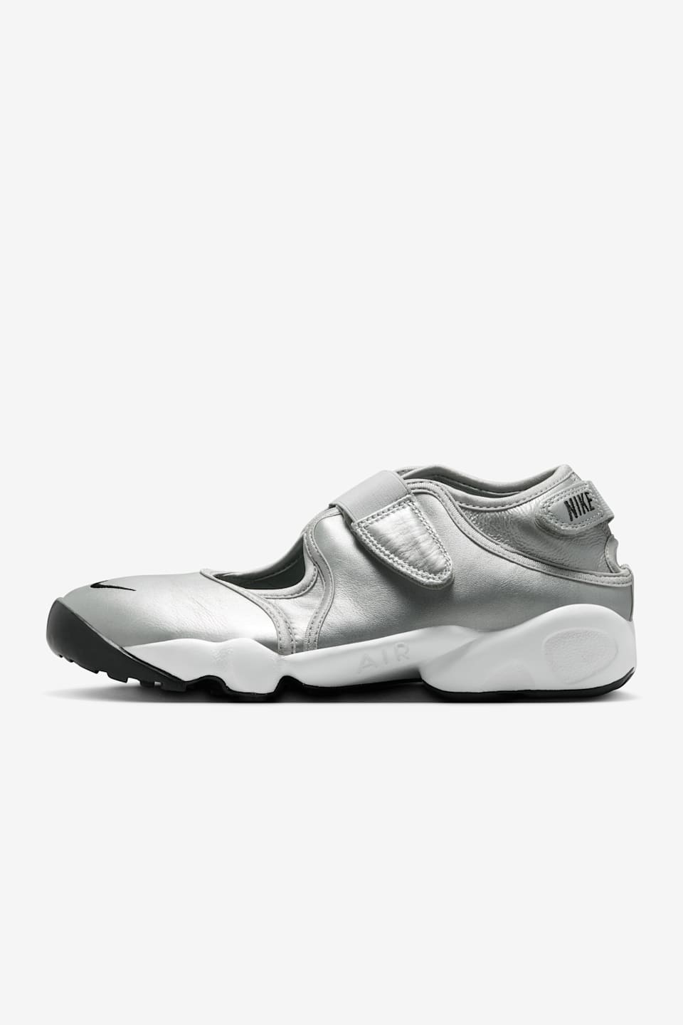 Women's Air Rift Leather 'Metallic Silver' (HM5737-003) release date 