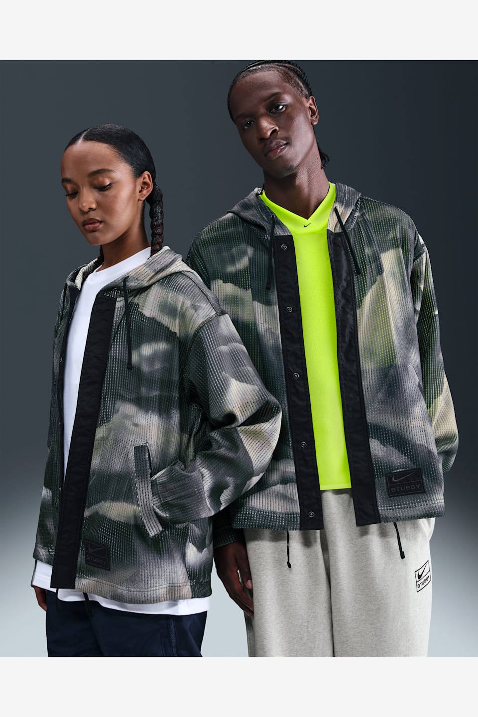 Nike x Stüssy Ghillie Allover Print Hoodie