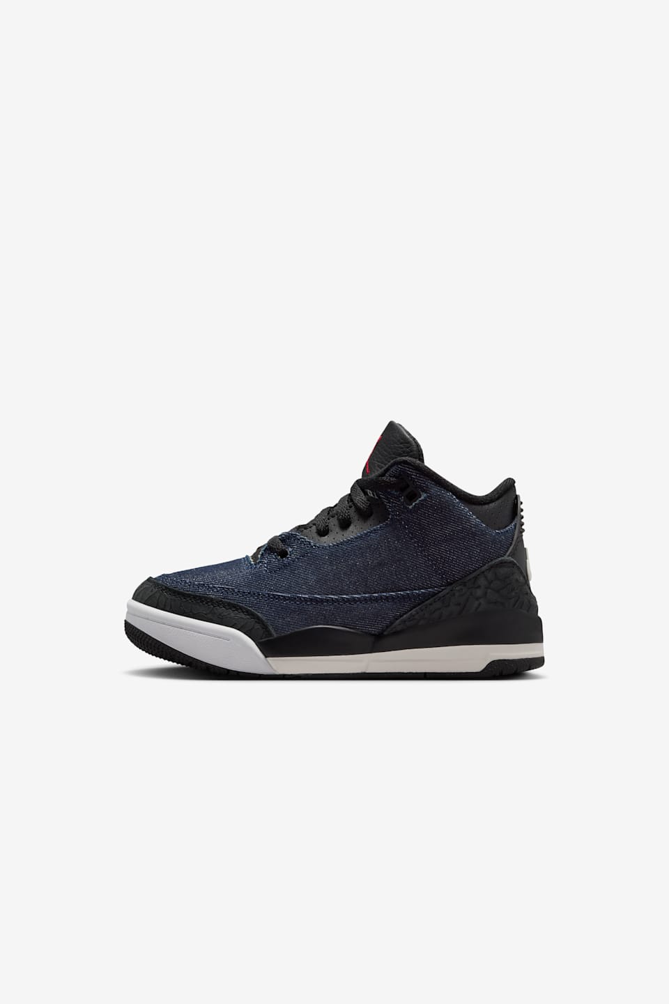 Little Kids’ Jordan 3 x Levi's® 'Indigo and Gym Red' (IQ8058-400)