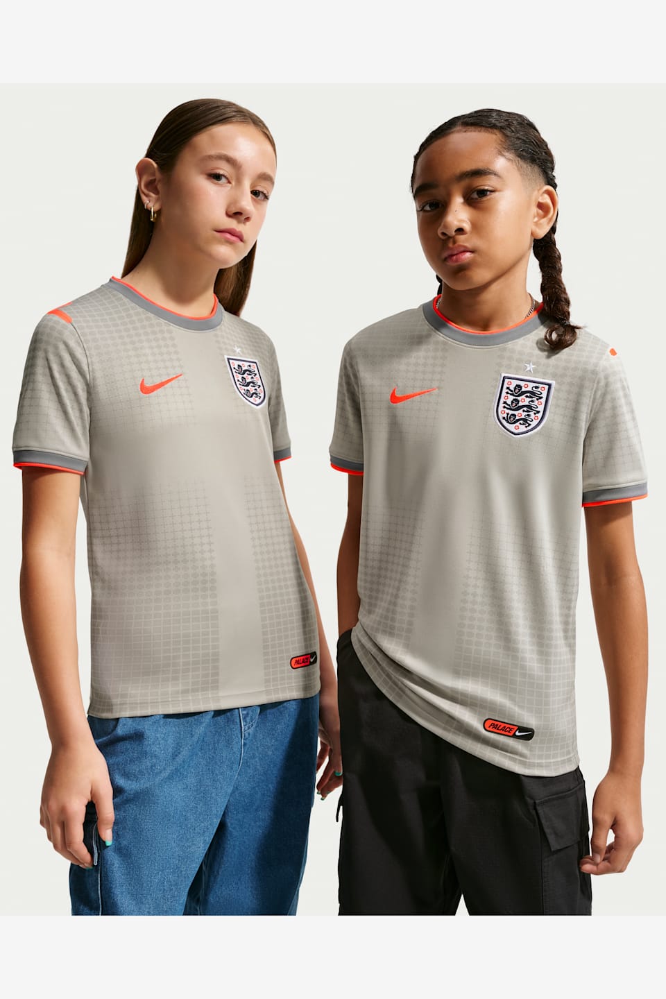 England x Palace Big Kids Short-Sleeve Soccer Top Release Date