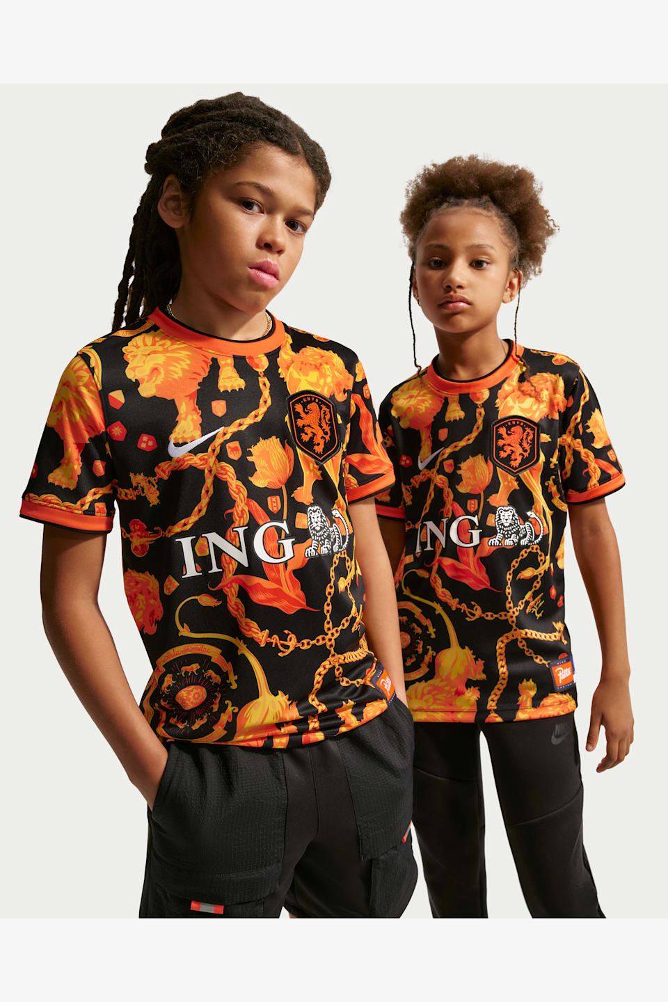 Netherlands x Patta Big Kids' Short-Sleeve Soccer Top Release Date