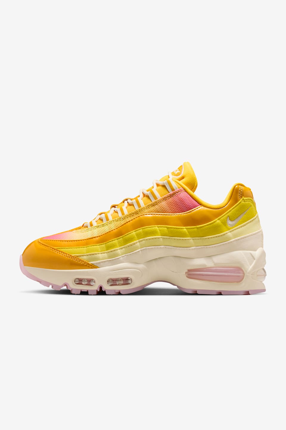 Women's Air Max 95 Big Bubble 'University Gold and Pink Foam' () Release Date