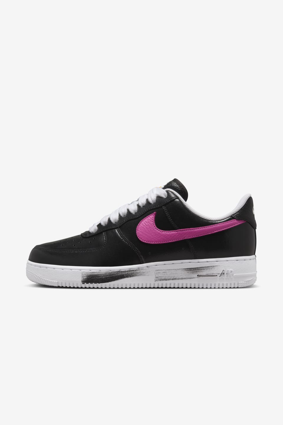 Pink and black nike air force 1 hotsell