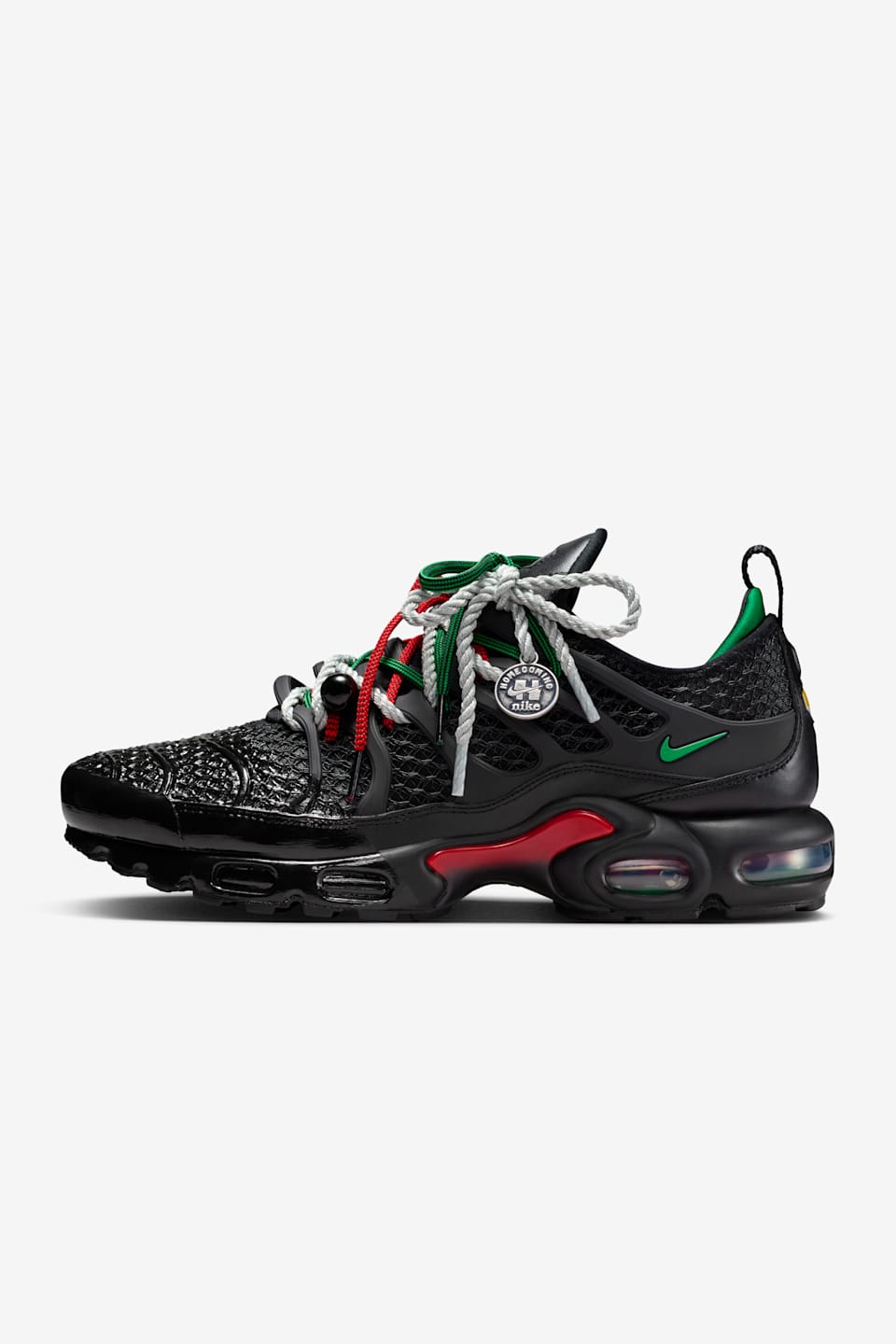 Air Max Plus x HOMECOMING „Pan African” „Black and University Red” (IM4960-001) – megjelenés dátuma