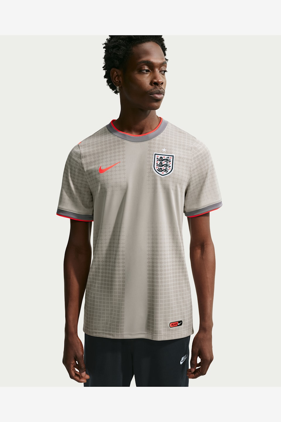 England x Palace Men's Academy Pro Short-Sleeve Soccer Top Release Date