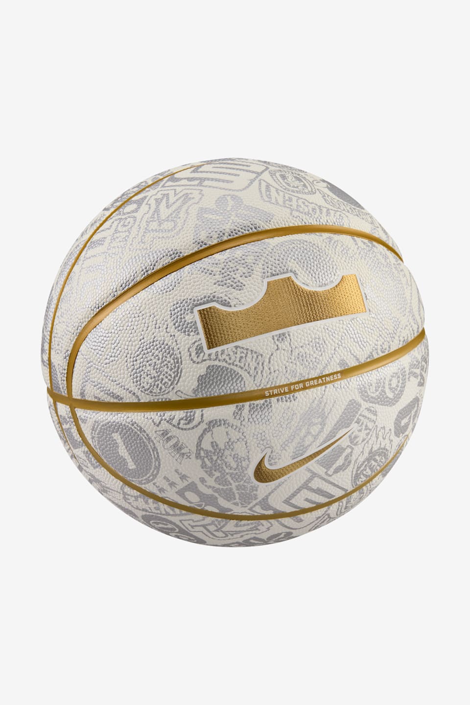 Fecha de lanzamiento del balón de básquetbol Nike Premium LeBron James "Forever King" (IU1505-151)
