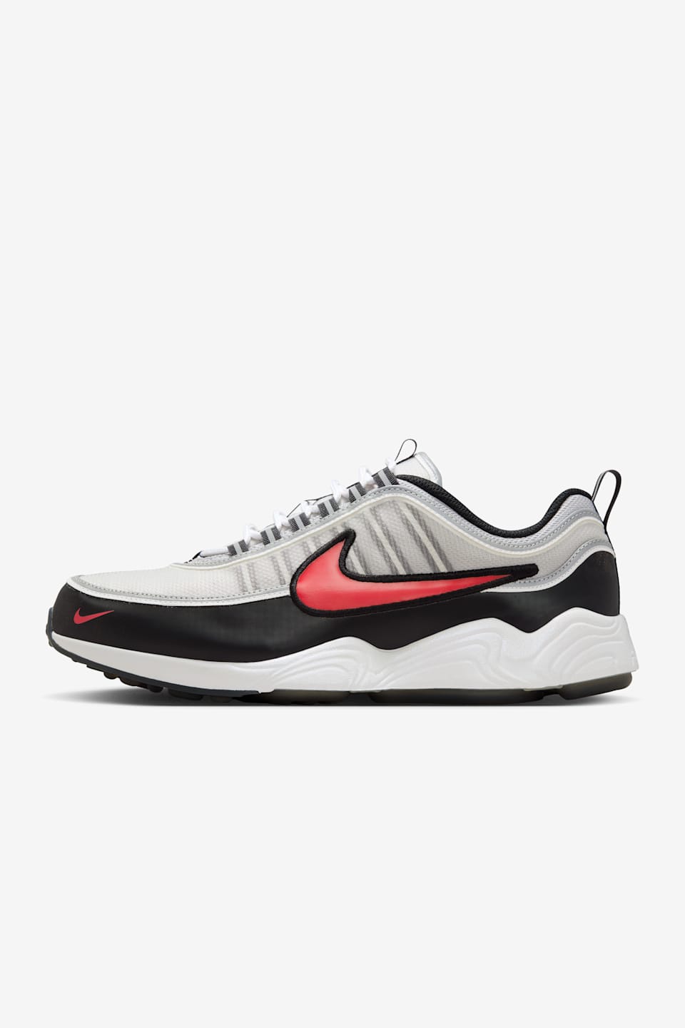 【NIKE公式】エア ズーム スピリドン 'Metallic Silver and Sport Red' (II1161-095 / Nike Air Zoom Spiridon)