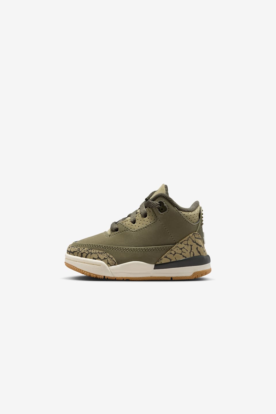 Toddler Jordan 3 'Medium Olive' (DM0968-202)