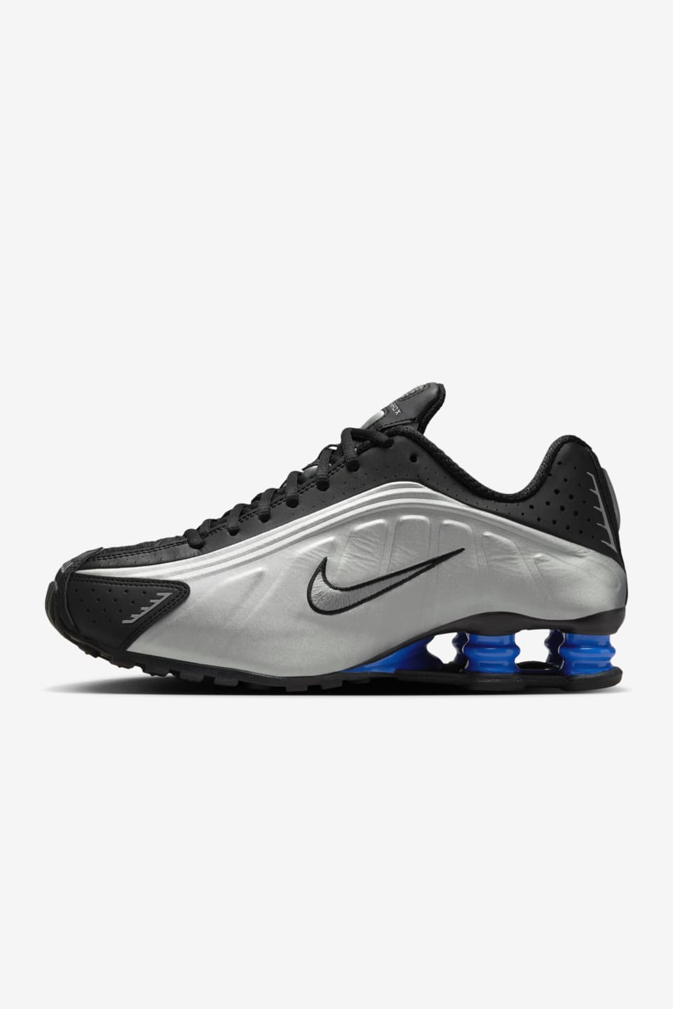 【NIKE公式】レディース ショックス R4 'Metallic Silver and Black' (AR3565-006 / W NIKE SHOX R4)