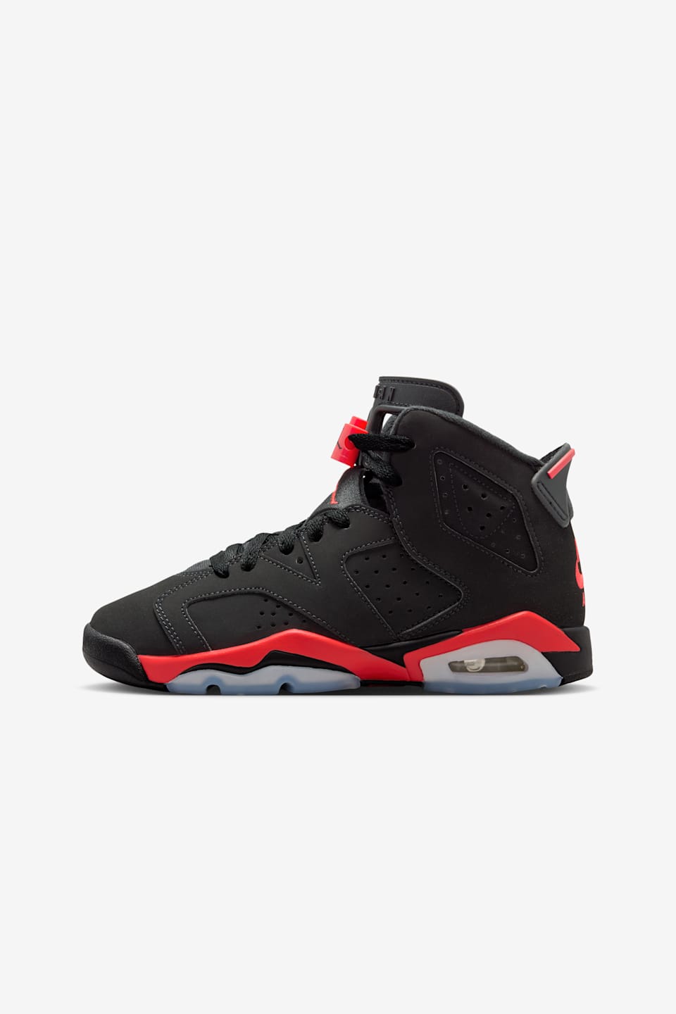 에어 조던 6 레트로 "Infrared Salesman" (Big Kids) 'Black and Light Crimson'(IQ1275-001) 출시일