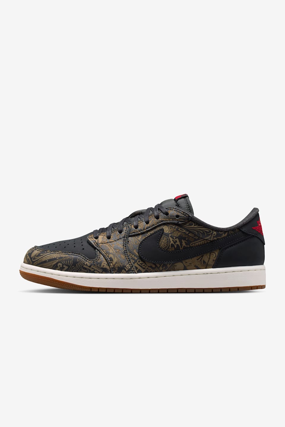 Air Jordan 1 Low OG "Laser" 'Black and Varsity Red' (IV6750-001) Release Date