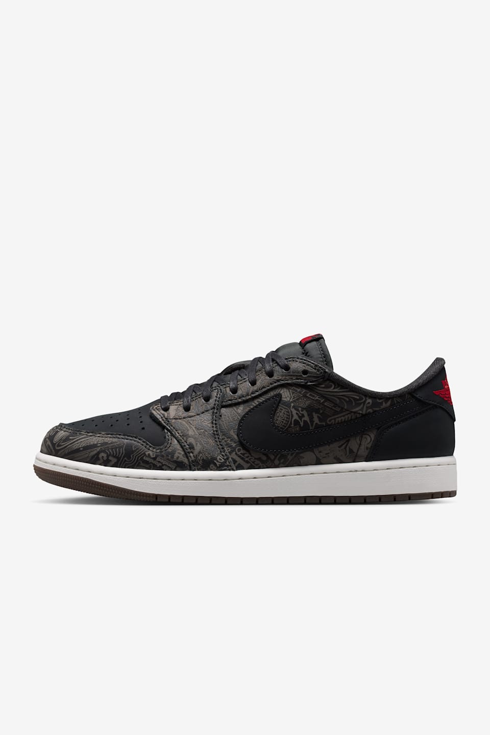 Date de sortie de la Air Jordan 1 Low OG Laser "Black and Varsity Red" (IV6750-001)