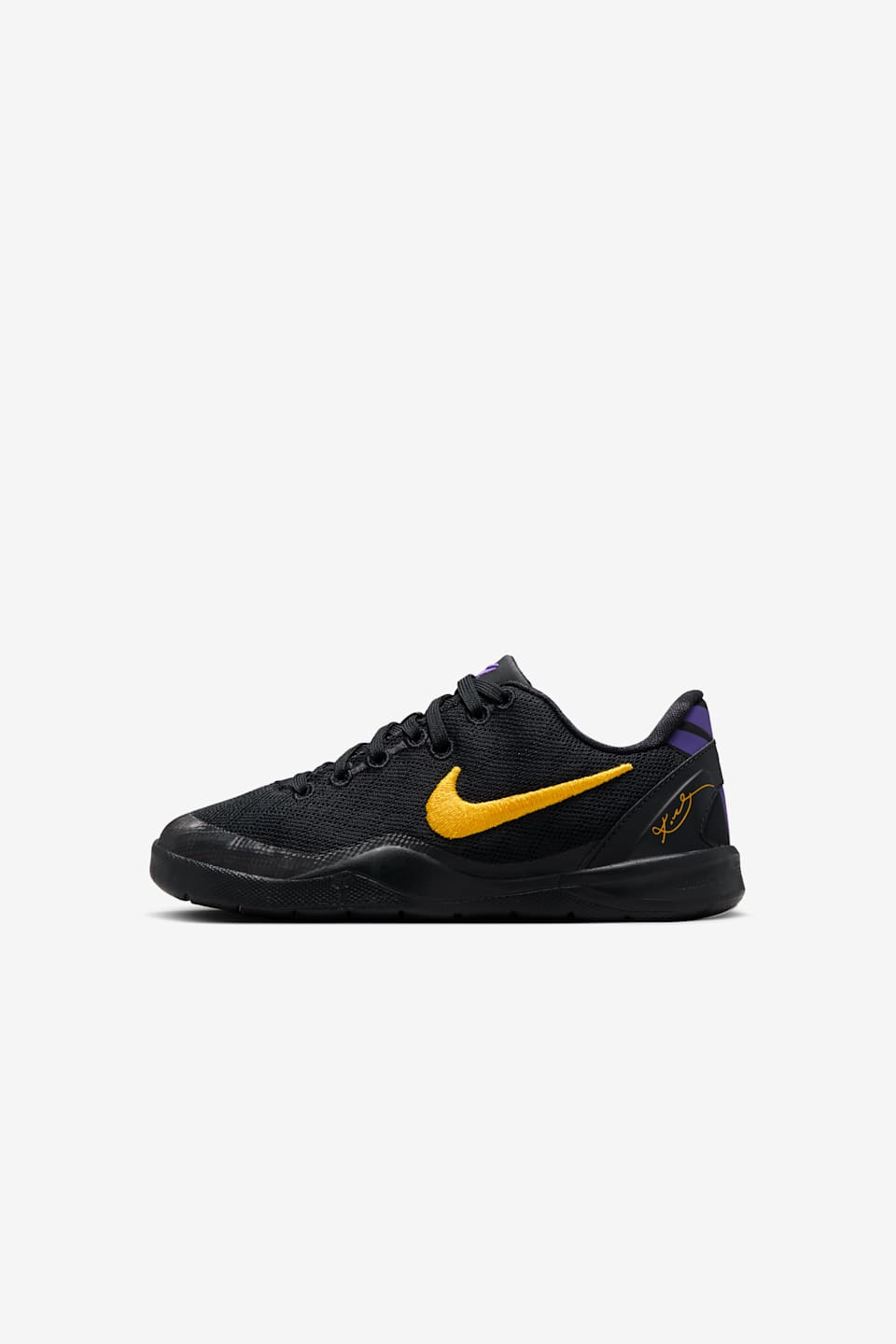 【NIKE公式】ジュニア コービー 8 プロトロ 'Black and University Gold' (FN0266-002 / KOBE VIII GS)