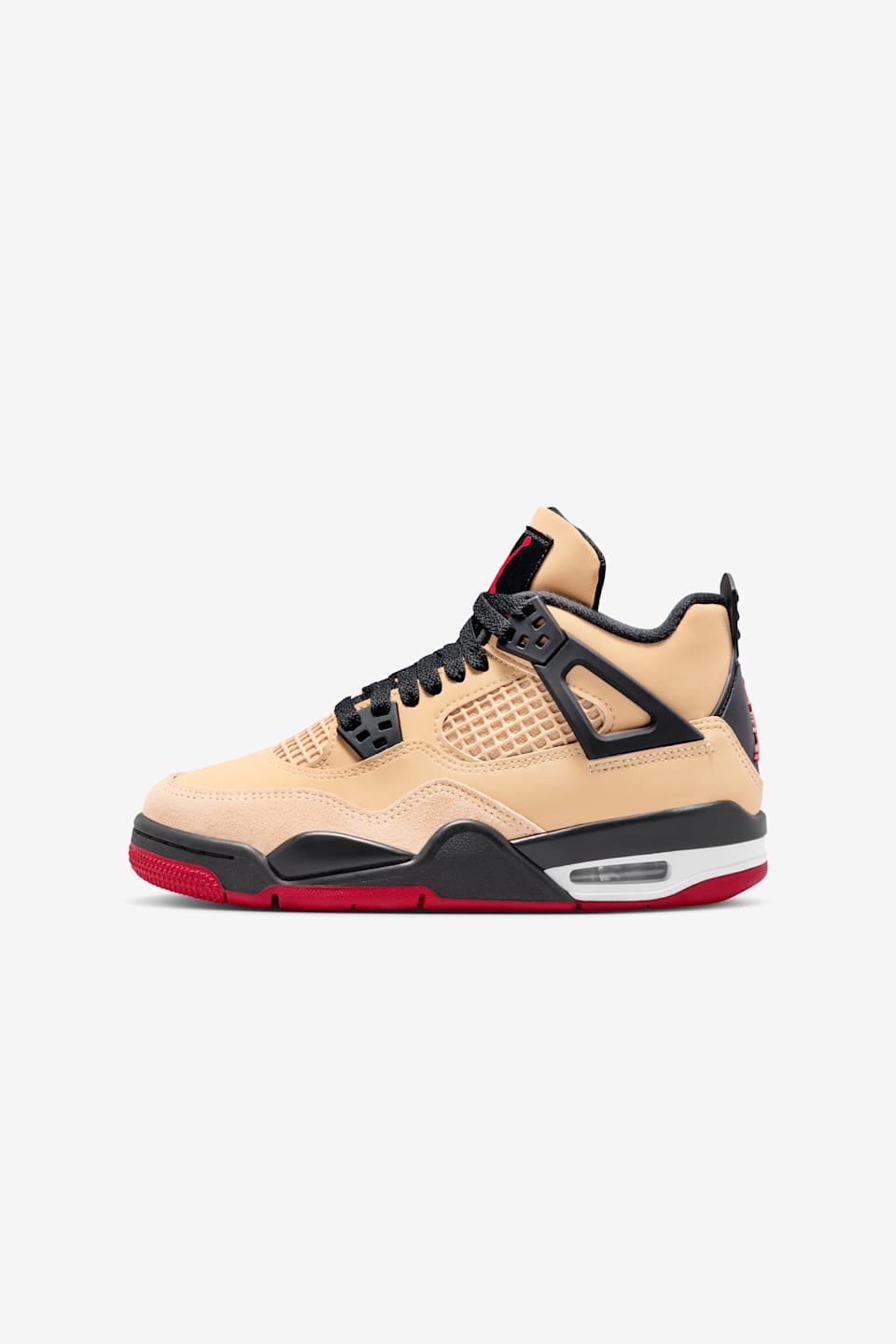 Fecha de lanzamiento del Air Jordan 4 "Sesame and Black" para niños grandes (IH2094-200)