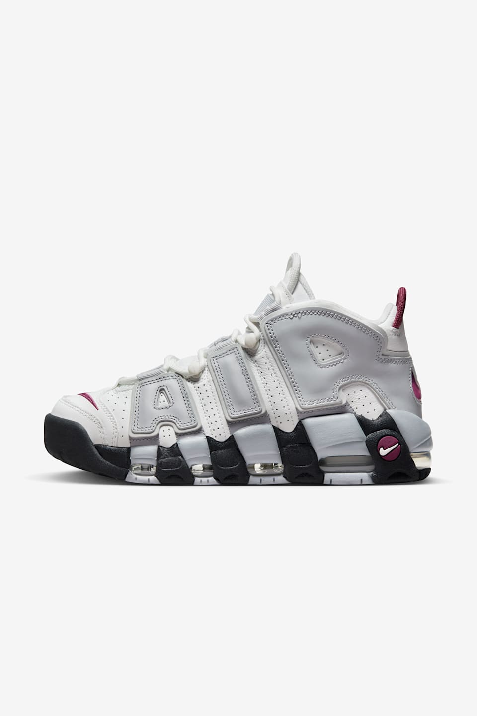 Data de llançament de les Air More Uptempo "Rosewood and Wolf Grey" per a dona (DV1137-100)