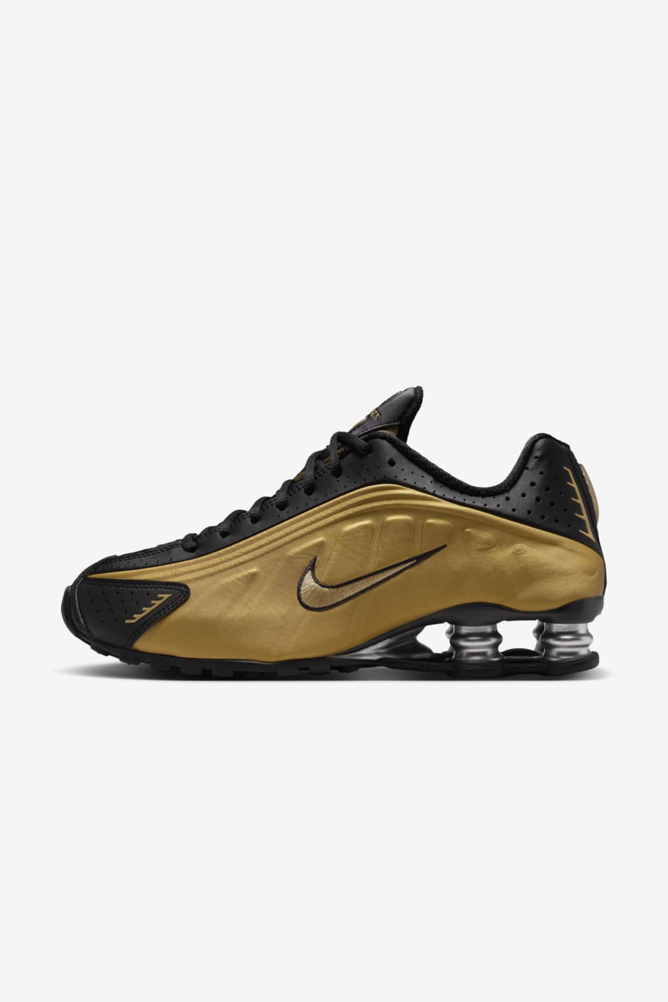 Women's Shox R4 'Black and Metallic Gold' (AR3565-005) Release Date