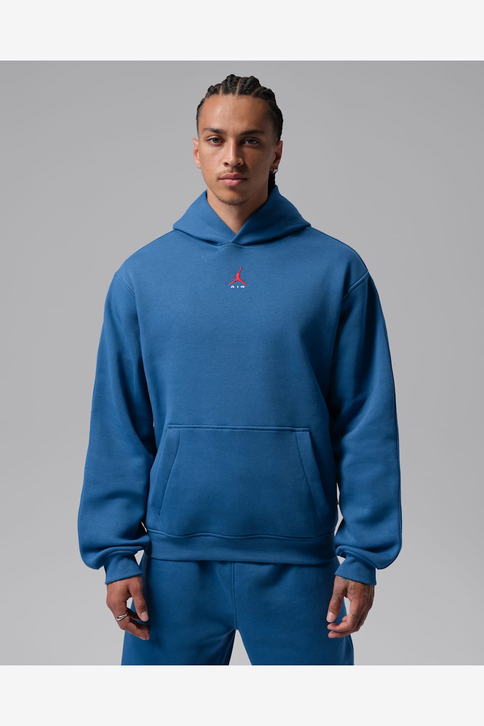 Jordan Brooklyn Men's Pullover Hoodie 'True Blue' (IU0249-485) Release Date