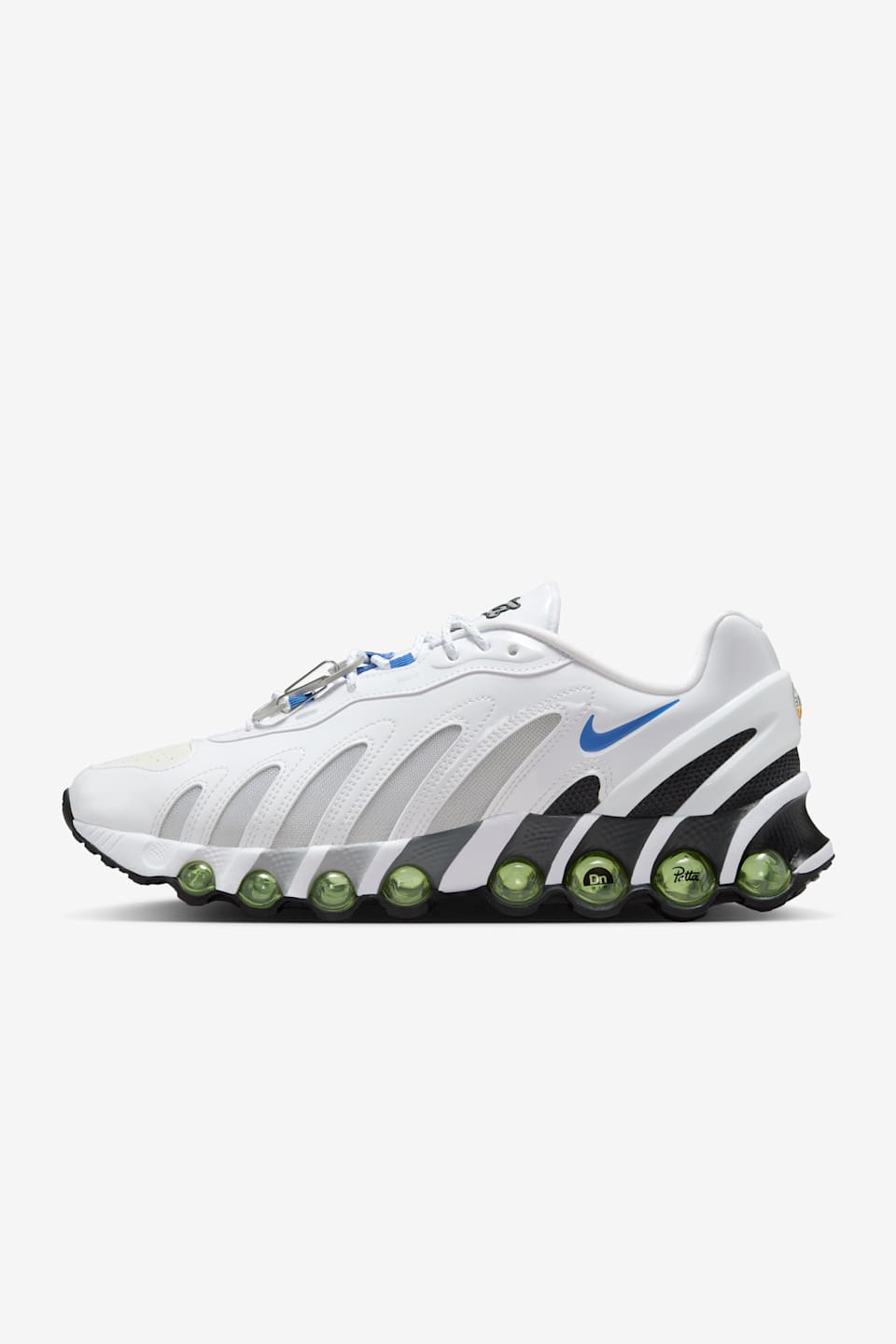 วันเปิดตัว Air Max Dn8 x Patta "White and Metallic Silver" (IB4029-100)