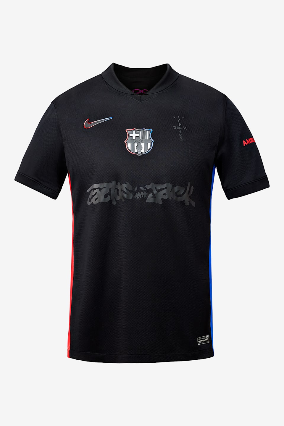 FC Barcelona 2024/25 Stadium Uit x CACTUS JACK Nike Dri-FIT replica voetbalshirt voor heren (IQ8330-010) — releasedatum 