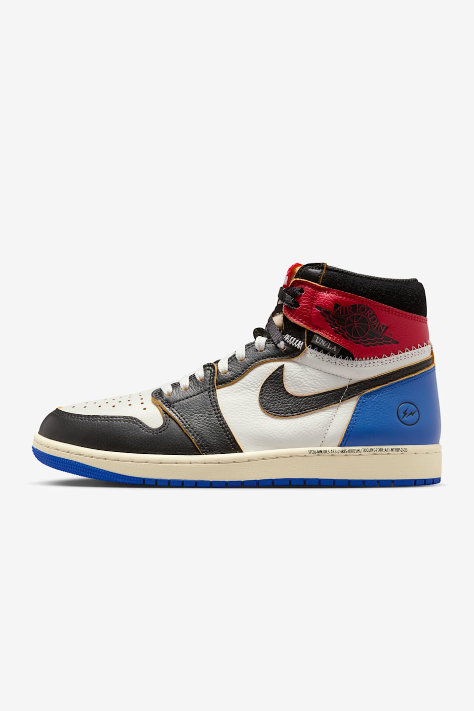 Air Jordan 1 x Union x Fragment 'Black and Varsity Red' (IO7847-002) — releasedatum