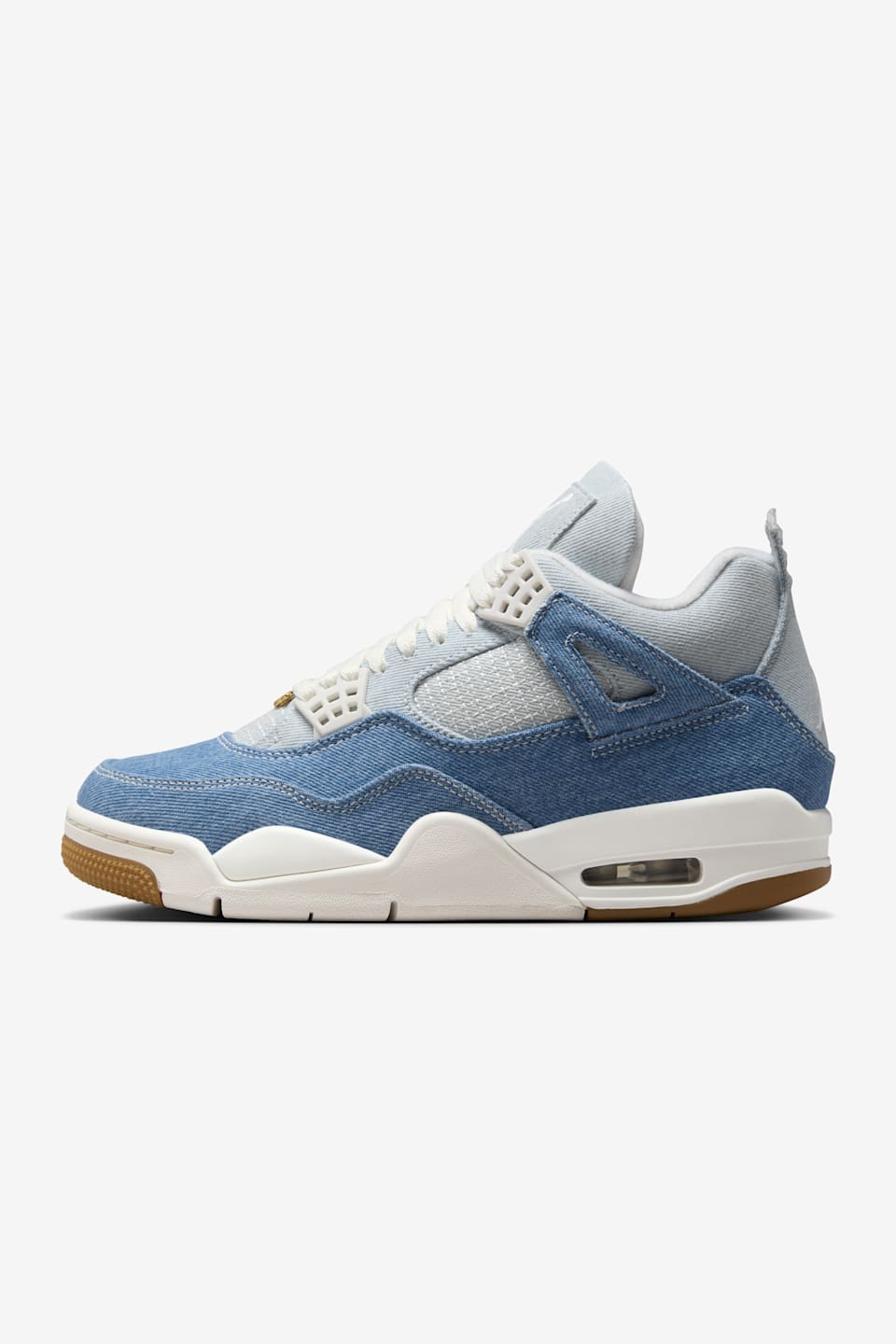 Fecha de lanzamiento de los Air Jordan 4 "Worn Blue" para mujer (IB6716-100)