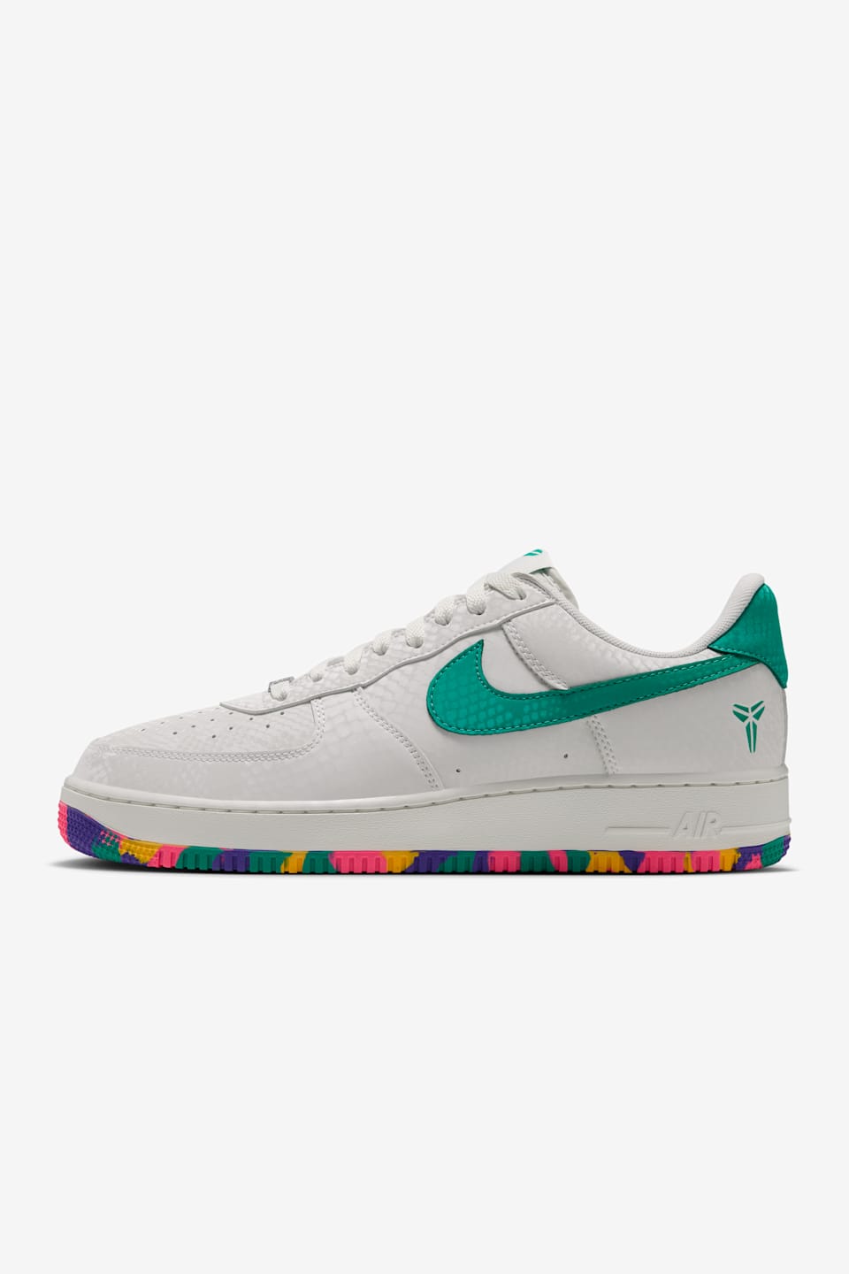 Fecha de lanzamiento de los Kobe Air Force 1 Low "Sail and Multi-Color" (IB0018-104)
