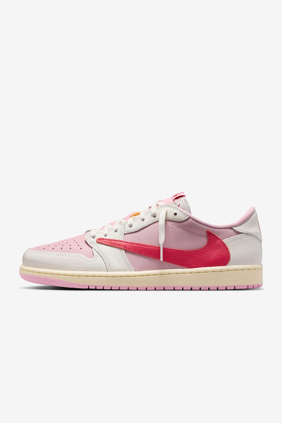 Fecha de lanzamiento de los Air Jordan 1 Low x Travis Scott "Shy Pink and Tropical Pink" (IQ7604-101)