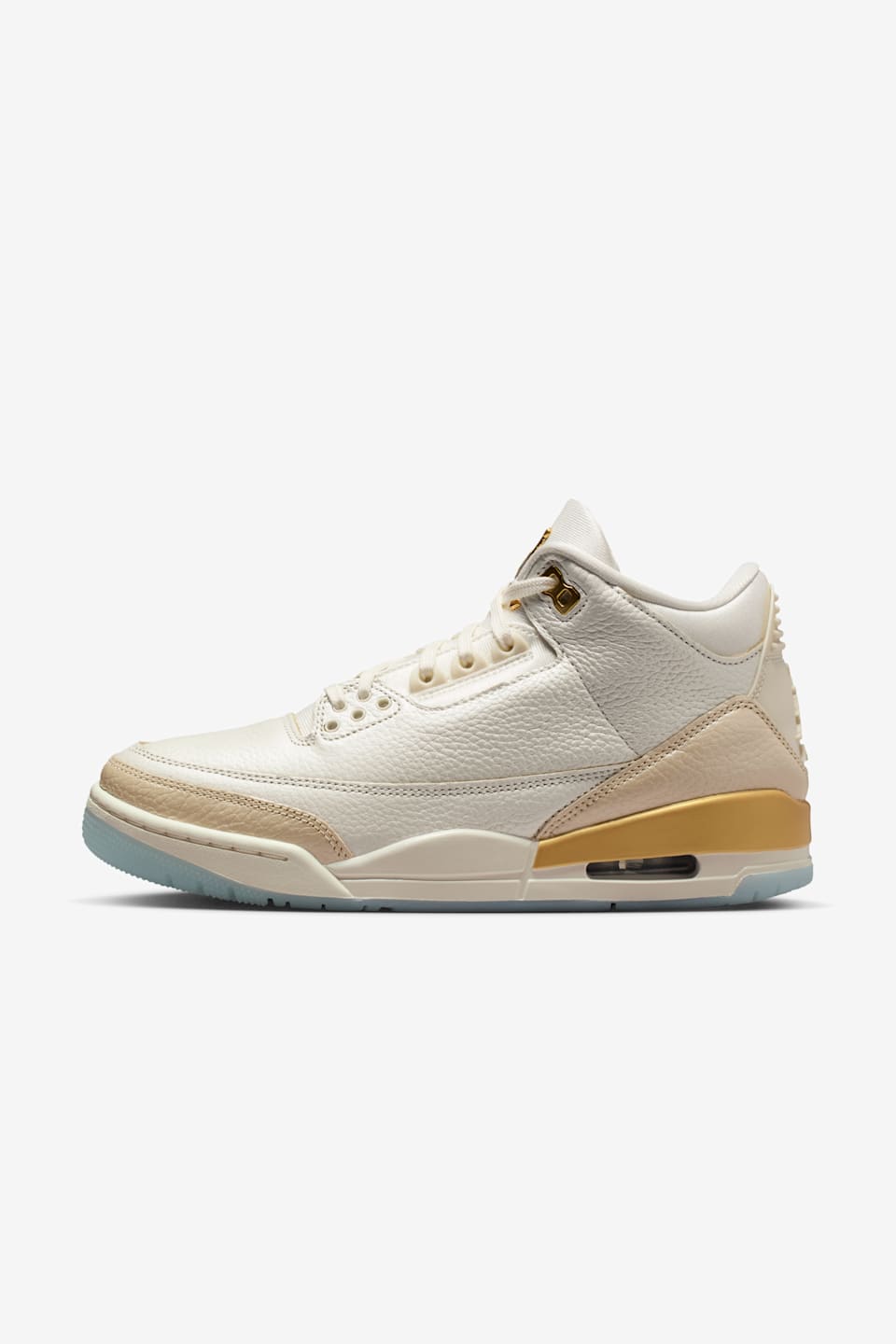  Fecha de lanzamiento de los Air Jordan 3 "Sail and Pale Ivory" para mujer (IB2255-100)