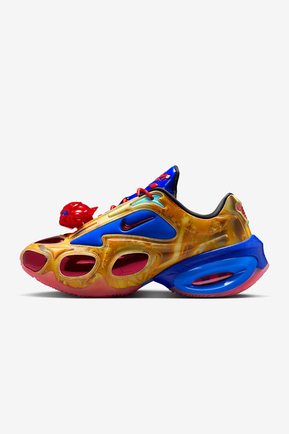 Fecha de lanzamiento de los Air Max Muse x WINDOWSEN "Metallic Gold and Chile Red" para mujer (IQ3838-700)