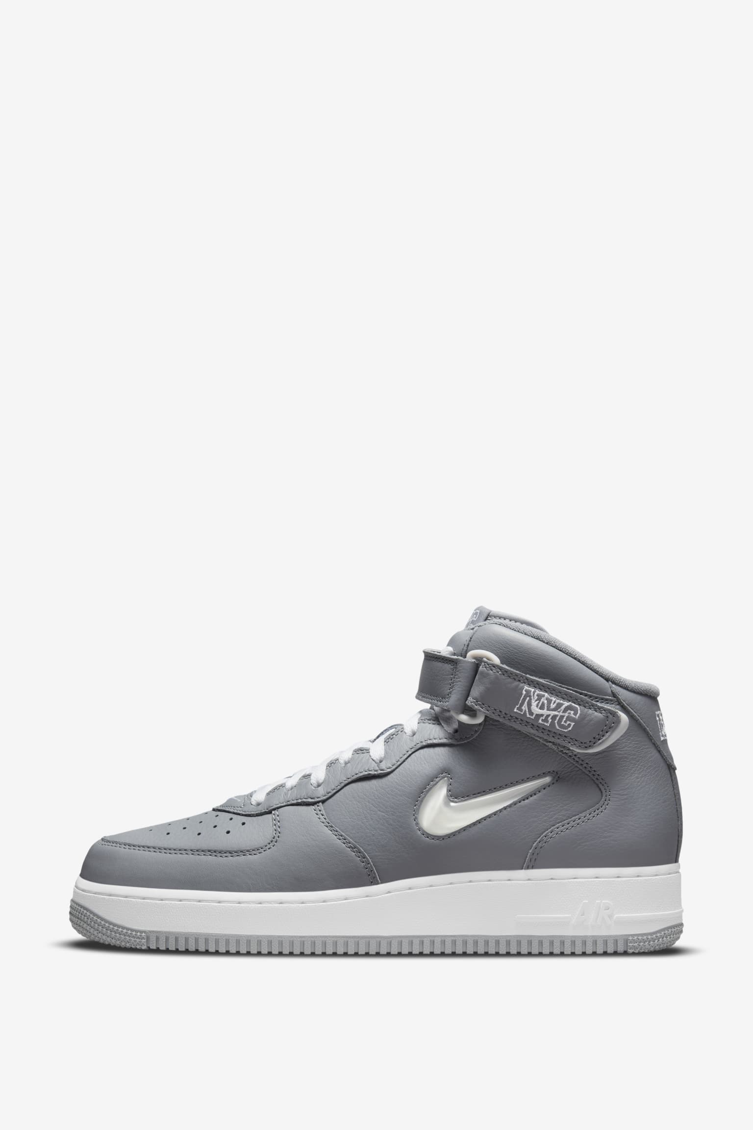 Air Force 1 Mid Jewel 'NYC Cool Grey' Release Date. Nike SNKRS