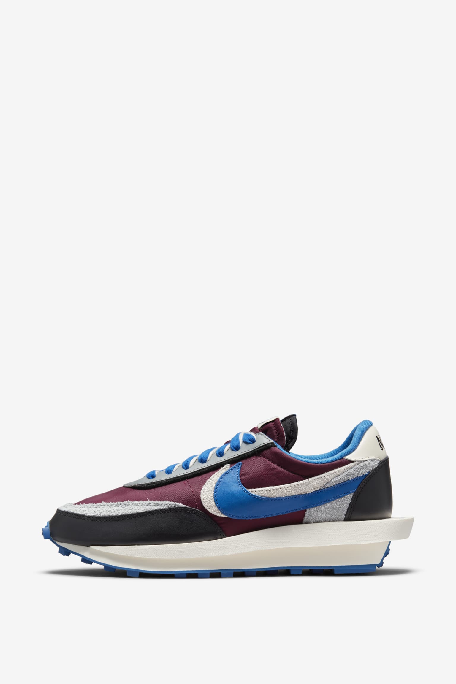 วันเปิดตัว LDWaffle x sacai x UNDERCOVER “Night Maroon and Team Royal” (DJ4877-600)